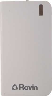 

Ravin 5000 mAh Power Bank (EP-05001, with Built In Torch)(White, Lithium Polymer)