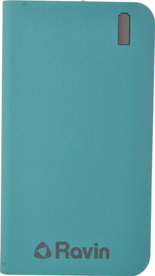 

Ravin 5000 mAh Power Bank (EP-05001, with Built In Torch)(Green, Lithium Polymer)