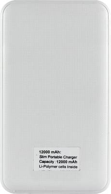 Molife PB-06 8000mAh Slim Polymer Portable Charger 12000 mAh Powe...