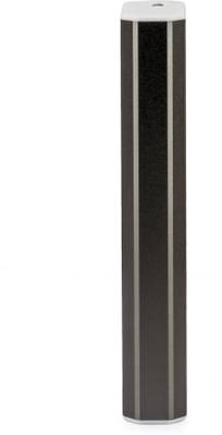 ASPOR A348 Power Bank With 2 USB Outputs Real Capacity 11000 mAh (Metallic Grey) 