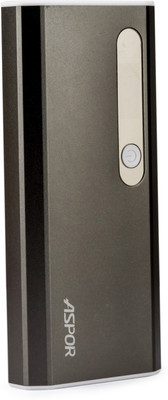 

Aspor 11000 mAh Power Bank (A348, With 2 USB Outputs Real Capacity)(Metallic Grey, Lithium Polymer)