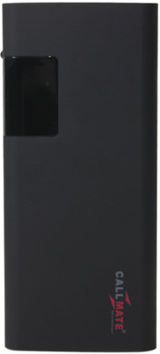 Callmate 15000 mAh Power Bank Black, Lithium ion