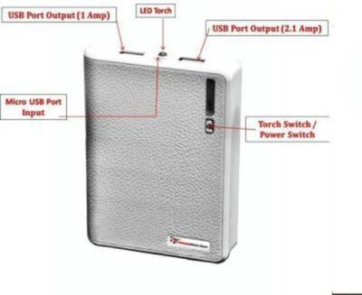 Lappymaster Power Bank 10400mAh