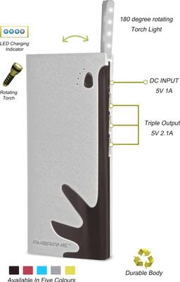 Ambrane P-1122 NA 10000 mAh Power Bank (Lithium-ion) Ambrane P-1122 NA 10000 mAh Power Bank (Lithium-ion)