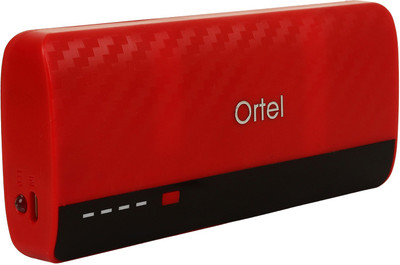 

Ortel 13000 mAh Power Bank (or0927, POWER BANK)(Red, Black, Lithium Polymer), Black;red