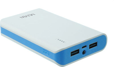 

Muven 13350 mAh Power Bank (XE260, Portable Charger)(Blue, Lithium-ion)