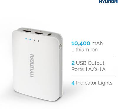 Hyundai MPB 100W Hyundai MPB 100W 10400 mAh (White) 