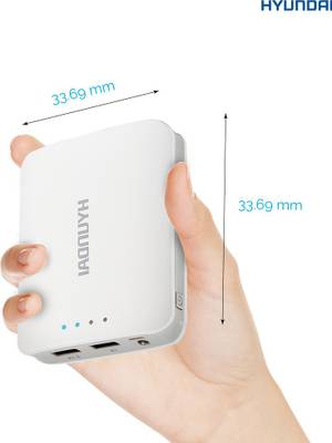 Hyundai MPB 100W Hyundai MPB 100W 10400 mAh (White) 