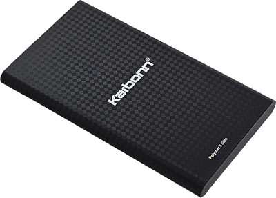 

Karbonn 5000 mAh Power Bank (., Polymer 5 Slim )(Black, Lithium Polymer)