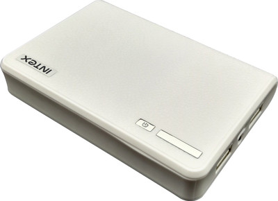 

Intex 8000 mAh Power Bank (IT-PB8K)(White, Lithium-ion)