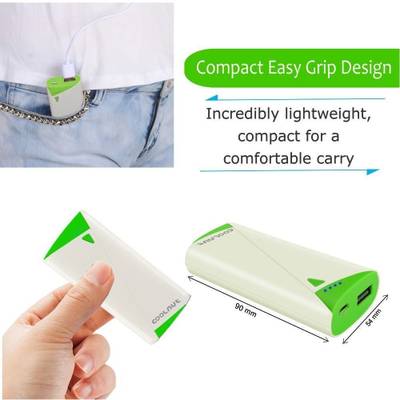 Coolnut Power Bank with LED Indicator Light Weight, Mini Portable...