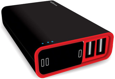 

Portronics 10000 mAh Power Bank (POR-386, Charge II plus)(Black, Lithium-ion)