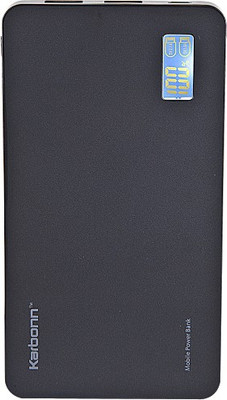 

Karbonn 10000 mAh Power Bank (Polymer 10)(Dark Gray, Lithium Polymer)