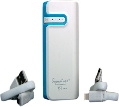 

Signature 5000 mAh Power Bank (VMP 18, HIGH QUALITY SIGVMP18)(Multicolor, Lithium-ion)