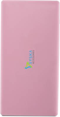 Syska SYSKA-POWERSLICE100-PINK SYSKA POWER SLICE 100  10000mAh(Pi...