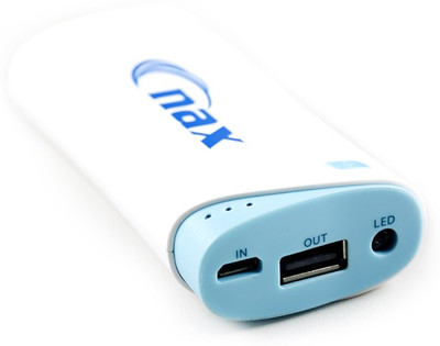 

Nax 5200 mAh Power Bank (NX-52, Portable )(Blue, Lithium-ion)