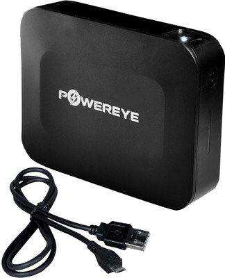

Powereye 10400 mAh Power Bank (PB-064BL, Stylish )(Black, Black, Lithium-ion)