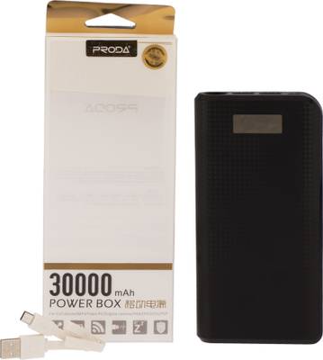 Remax PRODA POWERBOX 3W PRODA POWERBOX 3W 30000 mAh (Black) 