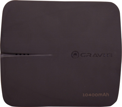 

Graviti 10400 mAh Power Bank (CP2101, Portable Power Dual USB Ports)(Charcoal Grey, Lithium-ion)