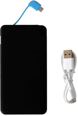 

Minix 5000 mAh Power Bank (S501, Portable )(Black, Lithium Polymer)