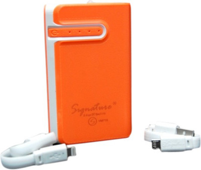 

Signature 6600 mAh Power Bank (VM 19, HIGH QUALITY SIGVMP19)(Multicolor, Lithium-ion)