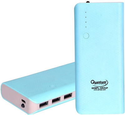 

Quantum 12500 mAh Power Bank (QHM13000, 12500mAH Micro USB Charging)(Blue, Lithium-ion)