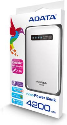 Adata PV100 4200mAH Power Bank (Pink)