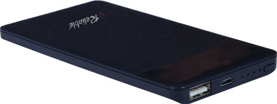 

Reliable 6000 mAh Power Bank (Power Bank, S1 Super Slim Portable)(Black, Lithium Polymer)