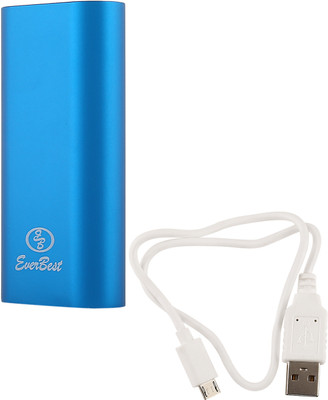 

Everbest 5200 mAh Power Bank (5200mAh)(Dark Blue, Lithium-ion)