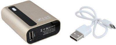 

Zeus 5600 mAh Power Bank (PB4G, Powerbank)(Golden, Black, Lithium-ion), Black;golden