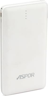 Aspor A382 Smart Slim Real Capacity  With Built-in Micro USB Cabl...