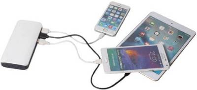MCSMI FAST SPEED USB PORTABLE POWER SUPPLYPOWERBANK 15000 mAh Pow...