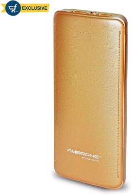 

Ambrane 15600 mAh Power Bank (P-1511, NA)(Golden, Lithium-ion)