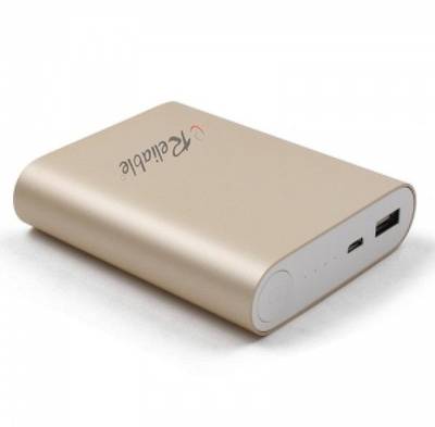 Reliable Power Bank RBL4 Metal Tube 10400 mAh (Gold) 