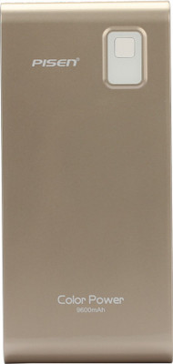 

Pisen 9600 mAh Power Bank (Colour Powerbank for All Mobiles and Tab 9600 Mah, Ts-D158, TS-D158)(Multicolor, Lithium Polymer)