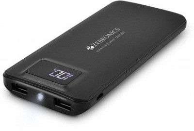 

Zebronics 11720 mAh Power Bank (ZEB-MC12000PD, Digital Display)(Black, Lithium Polymer)