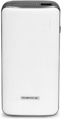 Ambrane P-1600  Lg Li-Ion Cell Fabrication - White 16750 mAh Powe...