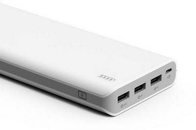 Mine Mega power 3 USB with smart button 30000 mAh Power Bank