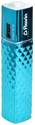 

Ravin 2600 mAh Power Bank (EP-02602)(Blue, Lithium-ion)