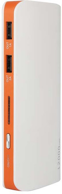 

Imago 12000 mAh Power Bank (Ima-White-12000, Smart Quality White Portable USB )(White, Lithium-ion)