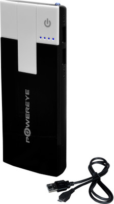 

Powereye 13000 mAh Power Bank (PB-065BL, With Dual USB Port)(Black, White, Lithium-ion)