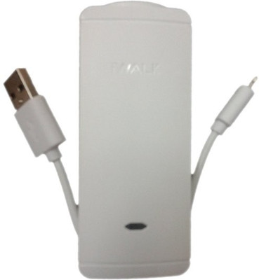 

iWALK 2600 mAh Power Bank (LB001L-002A, USB Portable Power Supply)(White, Lithium Polymer)