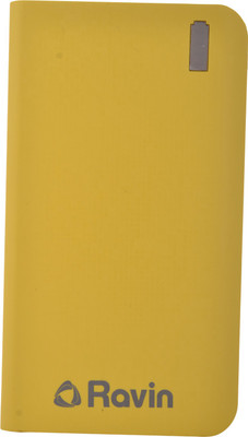 

Ravin 5000 mAh Power Bank (EP-05001, with Built In Torch)(Yellow, Lithium Polymer)