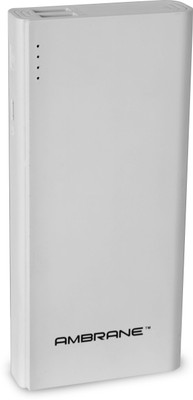 

Ambrane 13000 mAh Power Bank (P-1333, NA)(White, Lithium-ion)