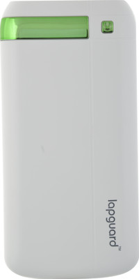

Lapguard 20800 mAh Power Bank (LG803)(White, Green, Lithium-ion), Green;white