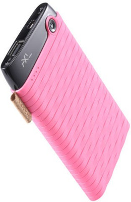 

AXL 6000 mAh Power Bank (Lpb060, Li-Polymer Portable Powerbank)(Pink, Lithium Polymer)