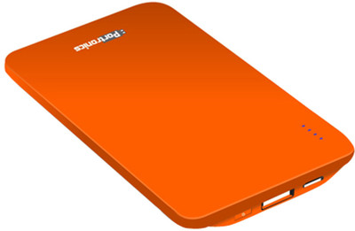 

Portronics 4000 mAh Power Bank (Por363)(Orange, Lithium-ion)