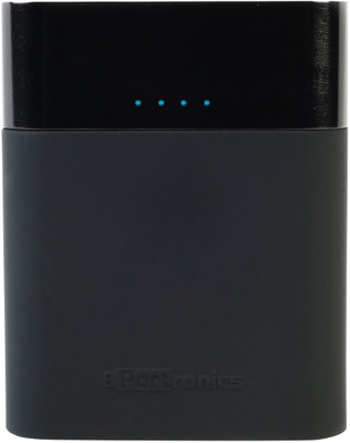 

Portronics 10400 mAh Power Bank (POR-546, Velocity)(Black, Lithium-ion)