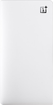 

OnePlus 10000 mAh Power Bank(Silk White, Lithium Polymer)