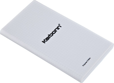 

Karbonn 5000 mAh Power Bank (., Polymer 5 Slim )(White, Lithium Polymer)